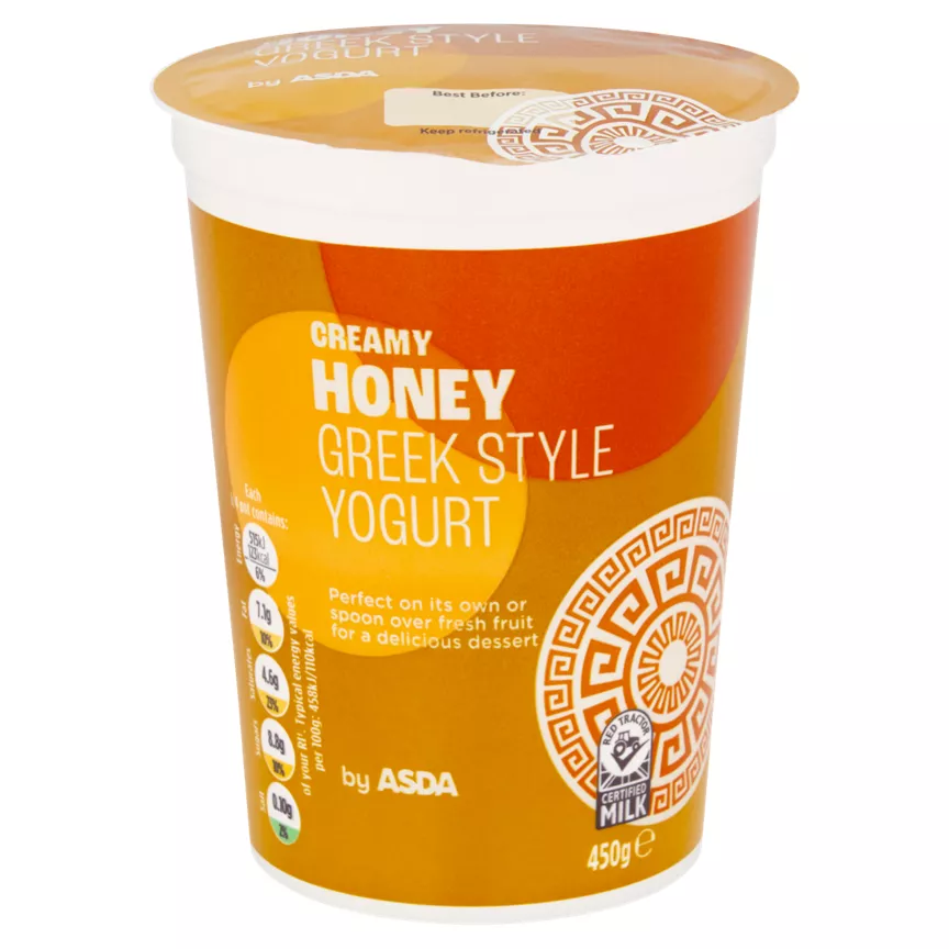 ASDA Creamy Honey Greek Style Yogurt 450g