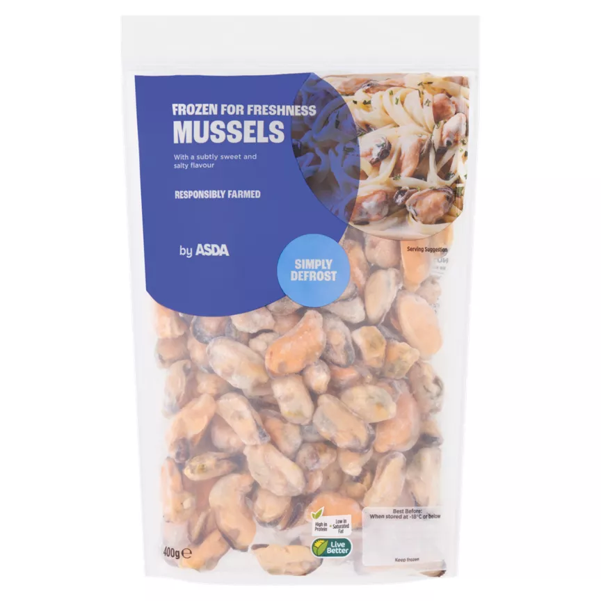 ASDA Mussels 400g