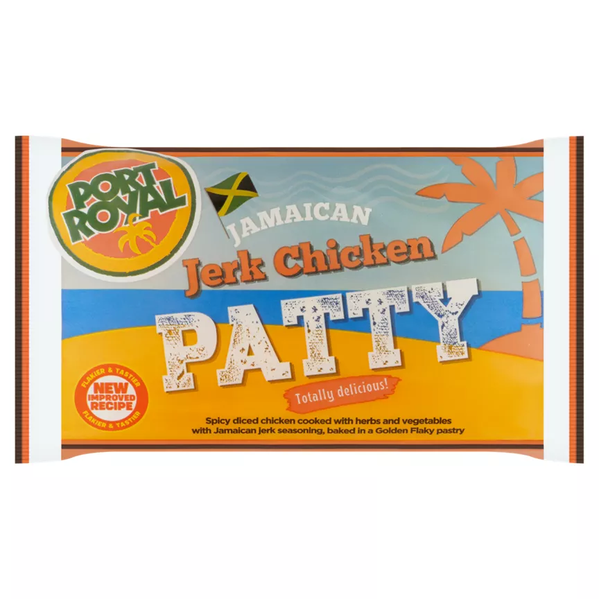 Port Royal Jamaican Jerk Chicken Patty