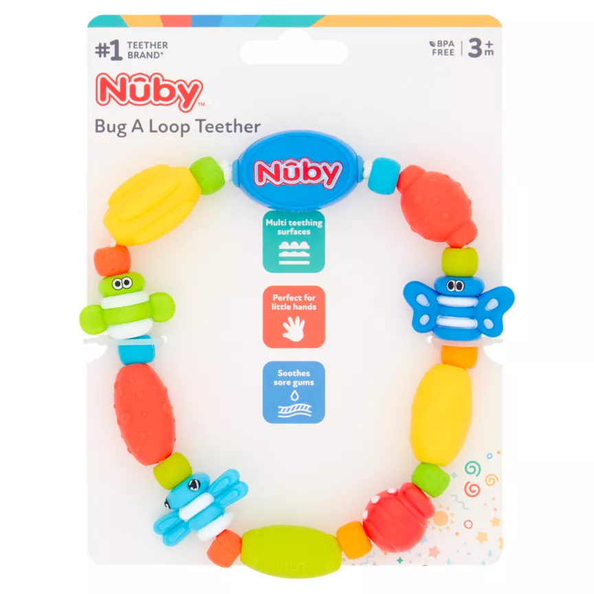 Nuby Soothing Bug-a-Loop 3m+