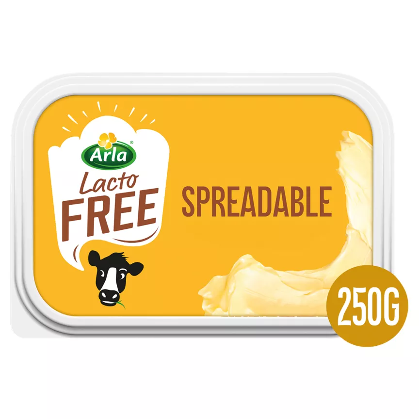 Arla LactoFREE Slightly Salted Spreadable Blend of Butter and Rapeseed Oil