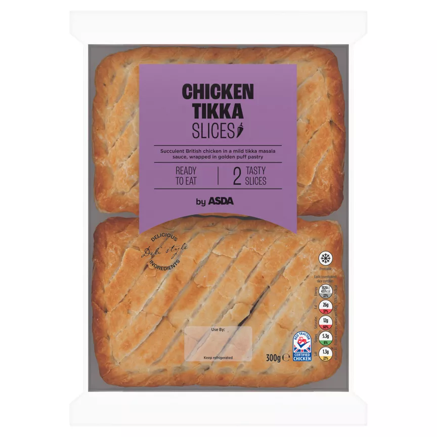 ASDA 2 Chicken Tikka Slices 300g