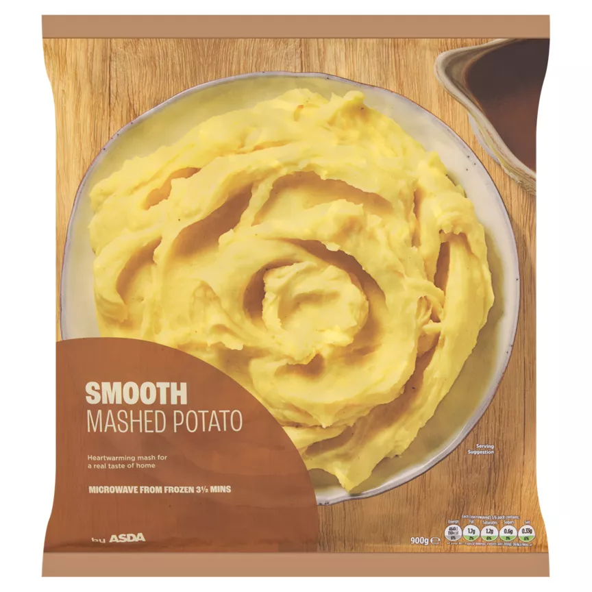 ASDA Smooth Mashed Potato 900g
