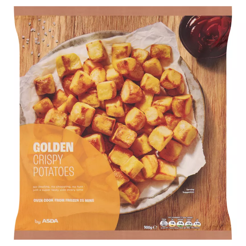 ASDA Golden Crispy Potatoes 900g