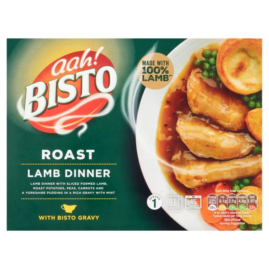 Bisto Roast Lamb Dinner
