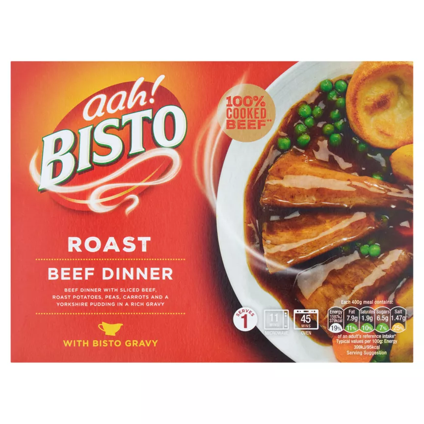 Bisto Roast Beef Dinner