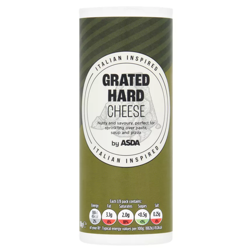 ASDA Grated Hard Cheese 80g