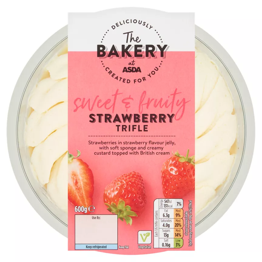 The BAKERY at ASDA Strawberry Trifle
