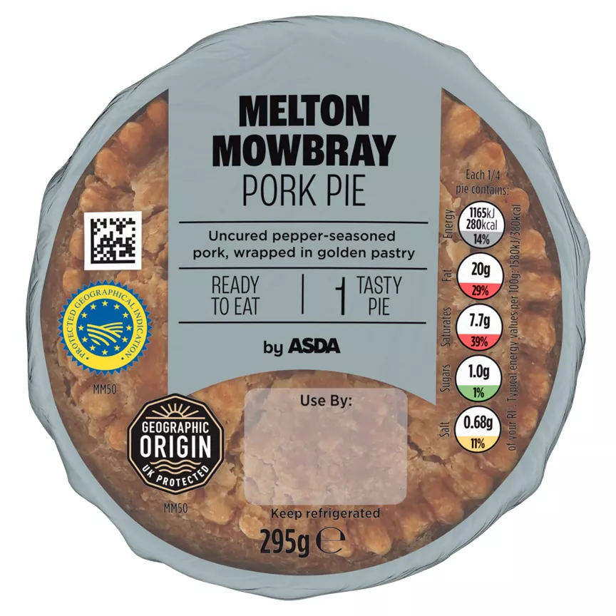 ASDA Sharing Melton Mowbray Pork Pie