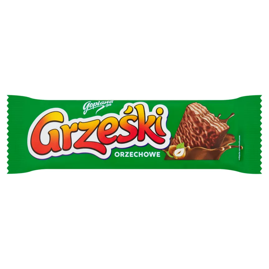 Goplana Grzeski Wafer Chocolate Bar Hazelnut