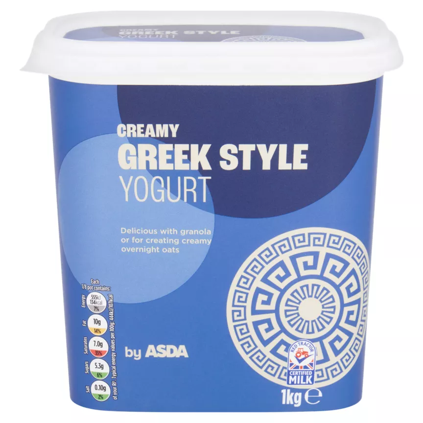 ASDA Creamy Greek Style Yogurt 1kg