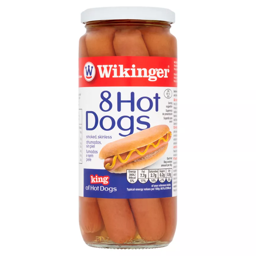 Wikinger Bockwurst Style Hot Dogs in Brine