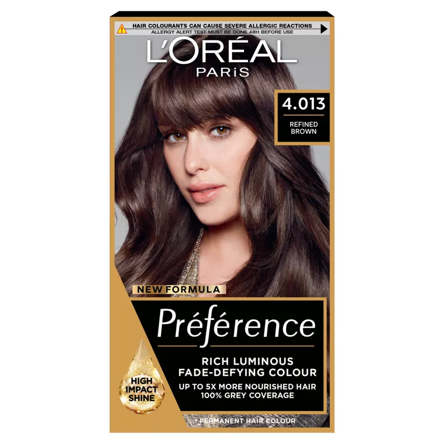 L'Oreal Preference Infinia 4.01 Paris Natural Dark Brown Hair Dye