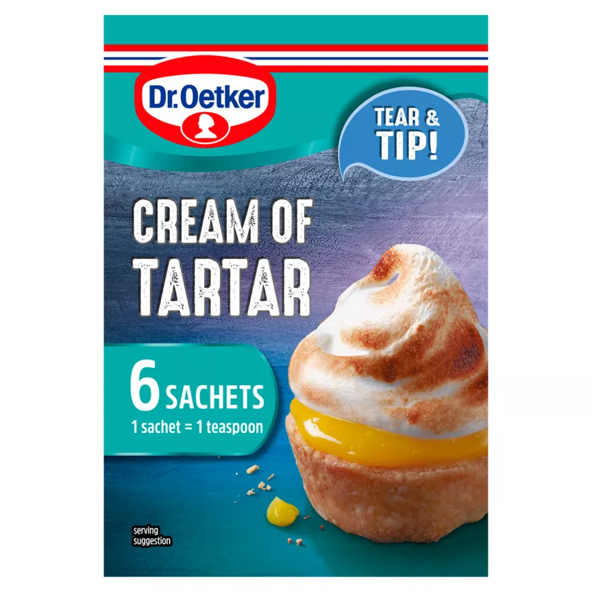Dr. Oetker Cream of Tartar Sachets