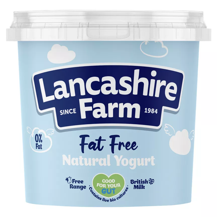 Lancashire Farm Fat Free Natural Yogurt
