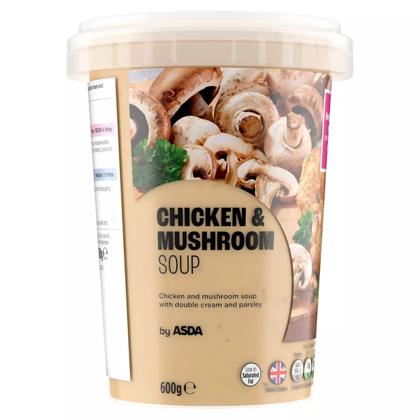 ASDA Chicken & Mushroom Soup 600g