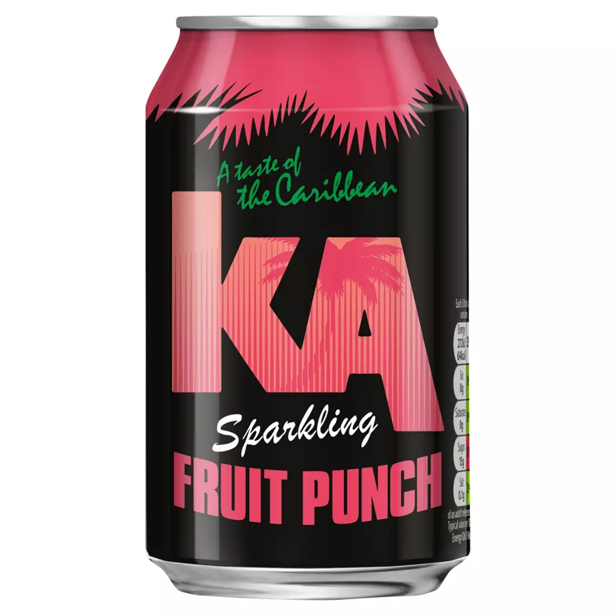 KA Sparkling Fruit Punch Soft Drink