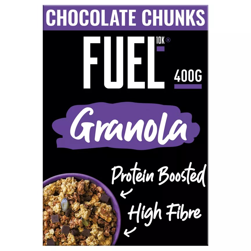 FUEL10K Protein Boosted Chunky Chocolate Granola