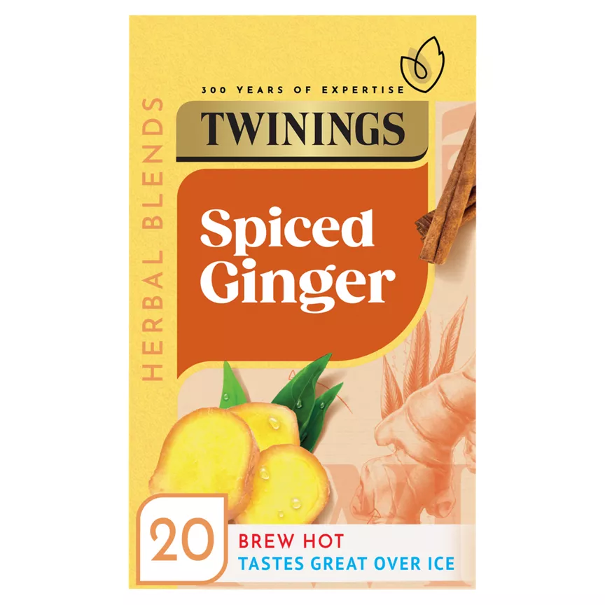 Twinings Spiced Ginger 20 Tea Bags