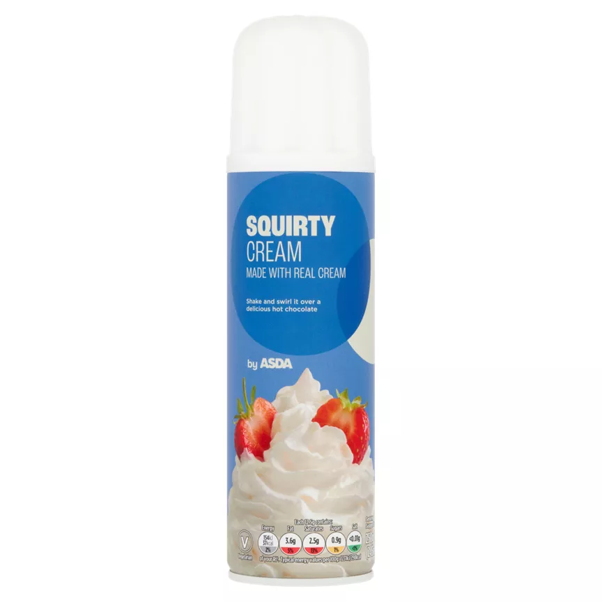 ASDA Squirty Cream 250g