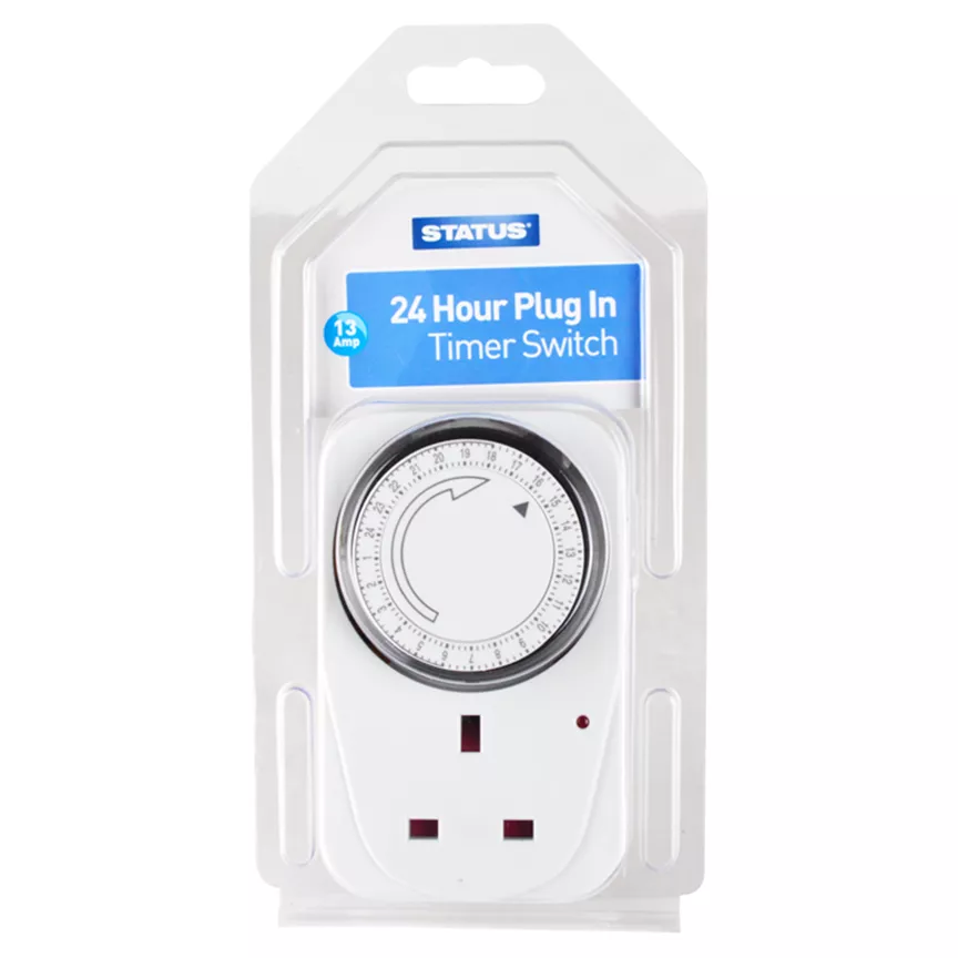 Status 24 Hour Plug In Timer Switch