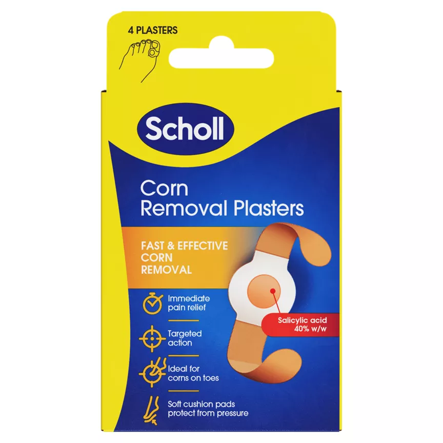 Scholl Corn Plasters 4 Pack