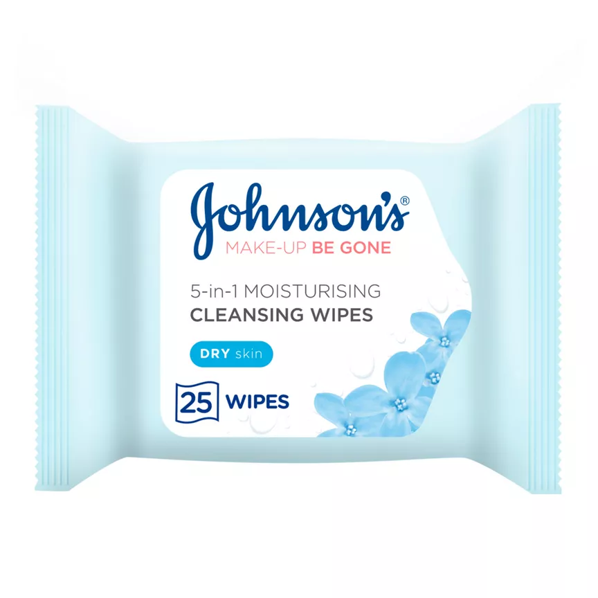 Johnson's Make-Up Be Gone 5-in-1 Moisturising Cleansing Wipes
