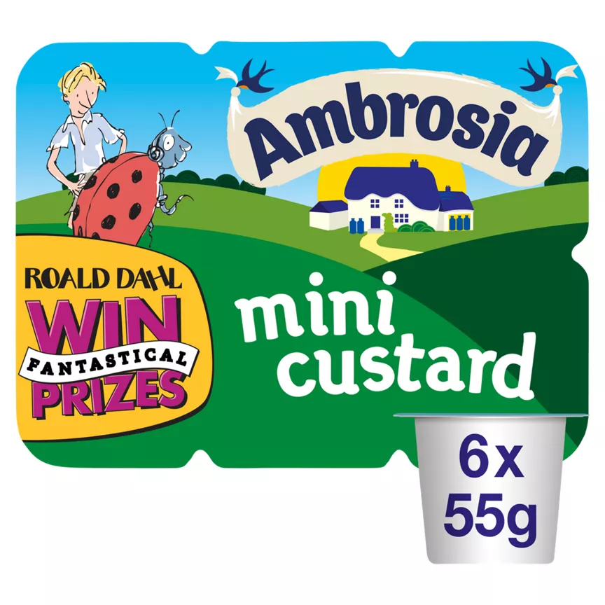 Ambrosia My Mini Custard 6 x 55g (330g)