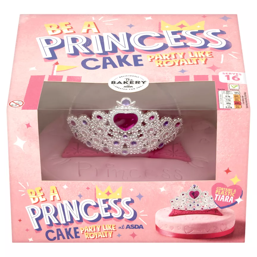 The BAKERY at ASDA Be a Princess Cake