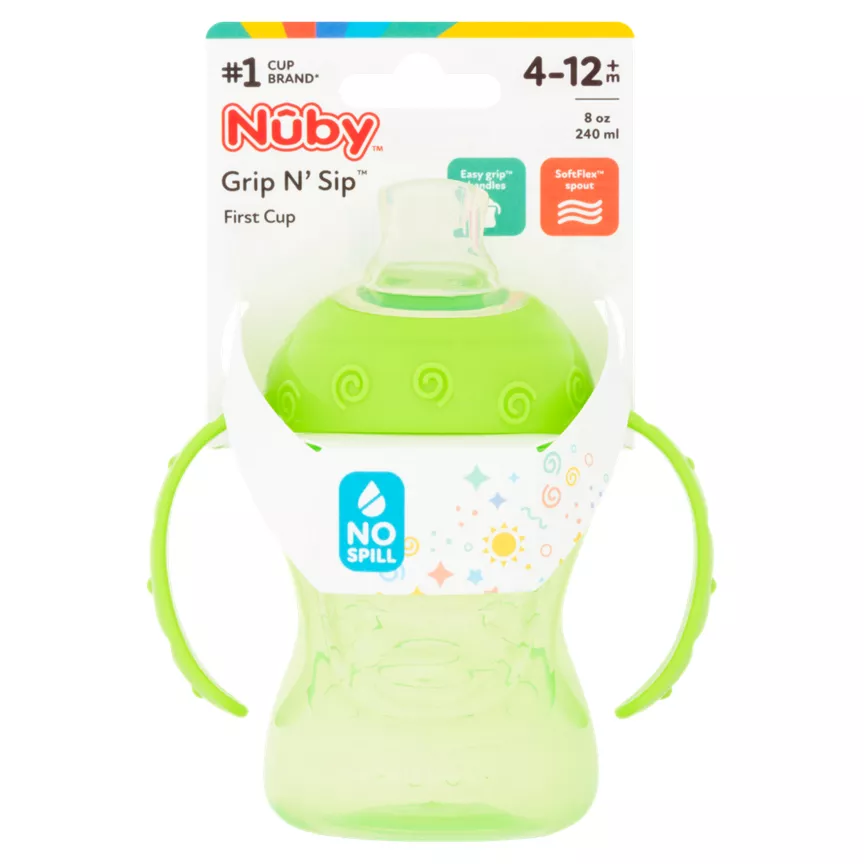 Nuby Sipeez First Cup Grip N' Sip 4-12m