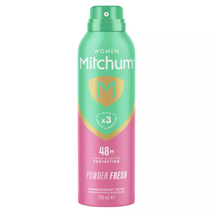 Mitchum Advanced Women Powder Fresh 48hr Protection Anti-Perspirant & Deodorant