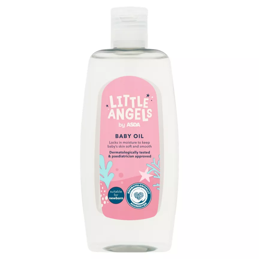 LITTLE ANGELS by ASDA Baby Oil 300ml