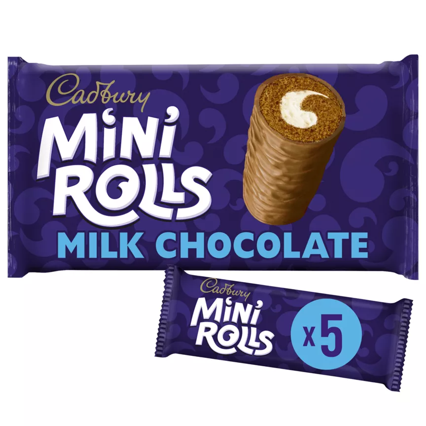 Cadbury Milk Chocolate Mini Rolls Cakes