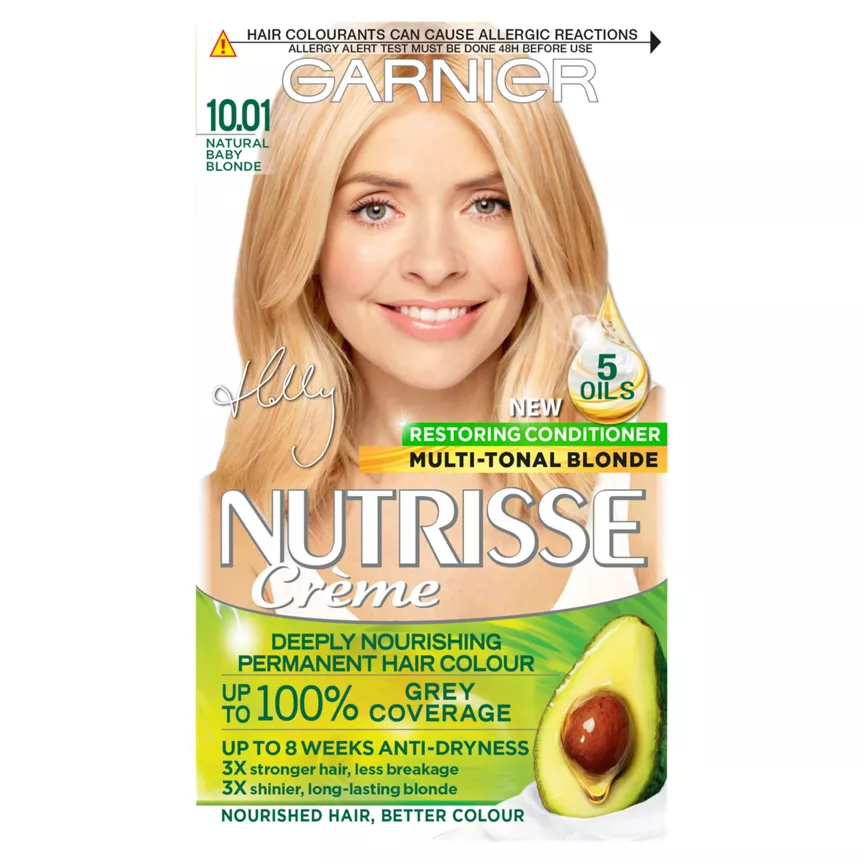 Garnier Nutrisse 10.01 Baby Blonde Permanent Hair Dye
