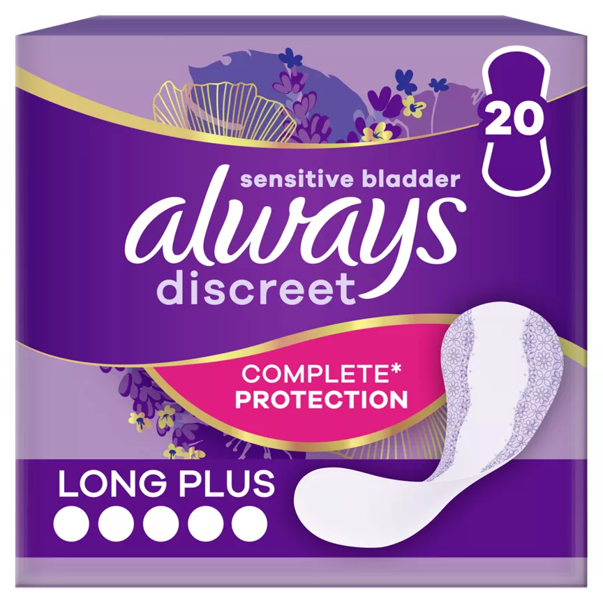 Always Discreet Incontinence Liners Plus For Sensitive Bladder - Image 1