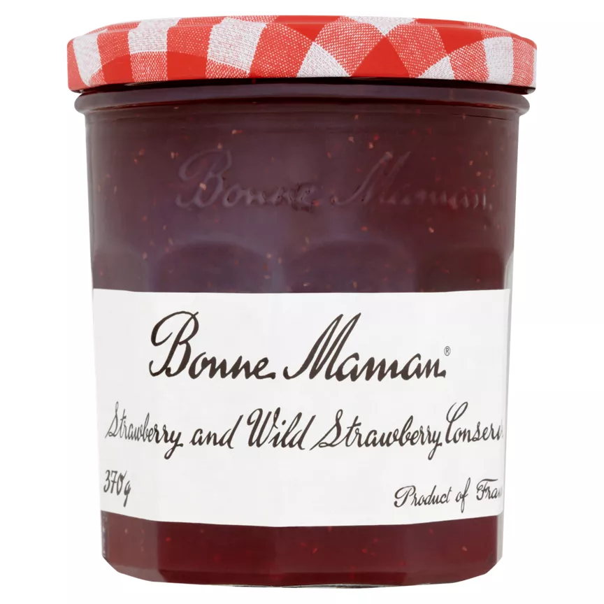 Bonne Maman Strawberry & Wild Strawberry Conserve - Image 1