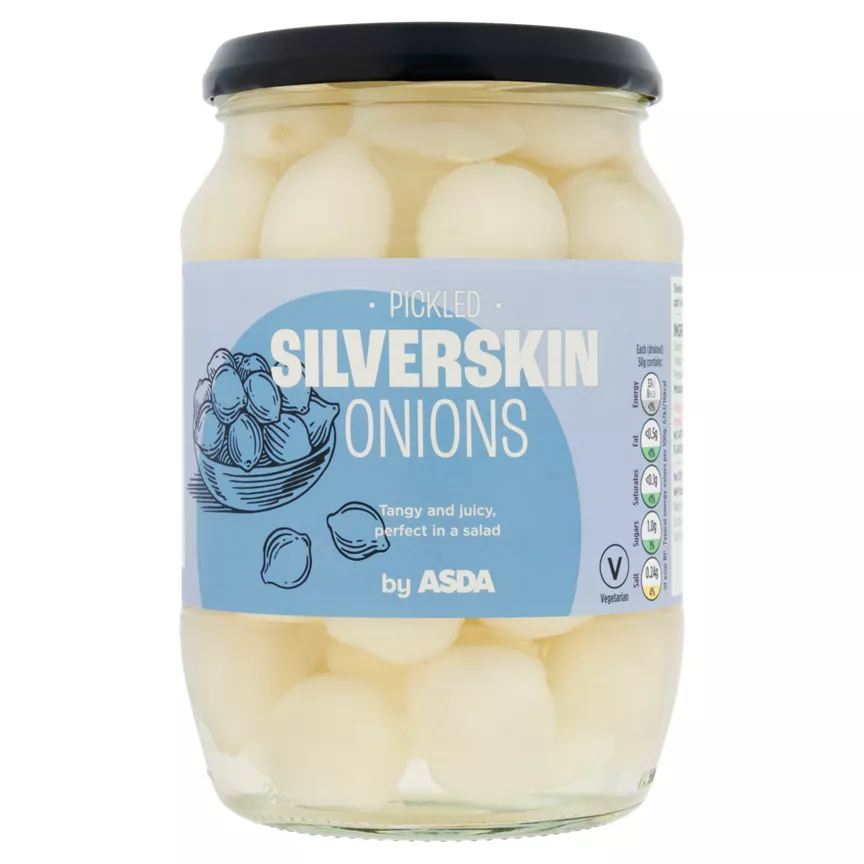 ASDA Pickled Silverskin Onions 710g