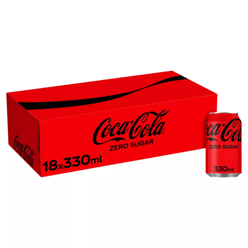 Coca-Cola Zero Sugar 18 x 330ml