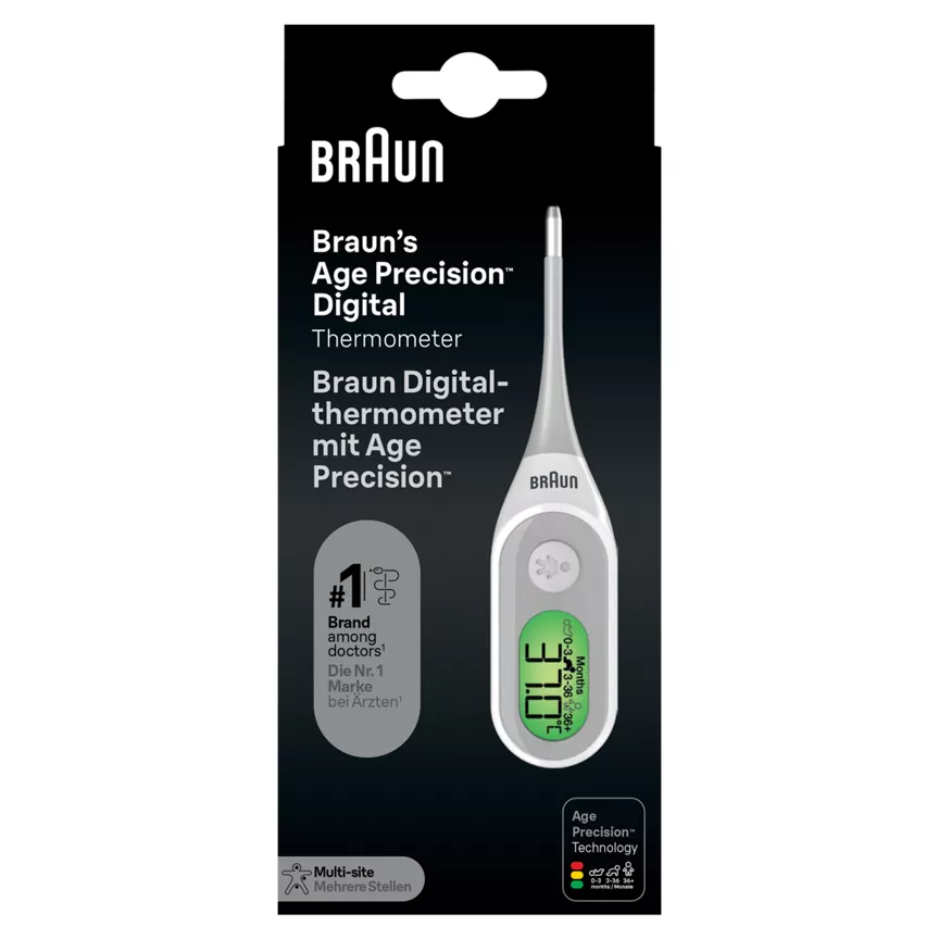 Braun Age Precision Digital Thermometer