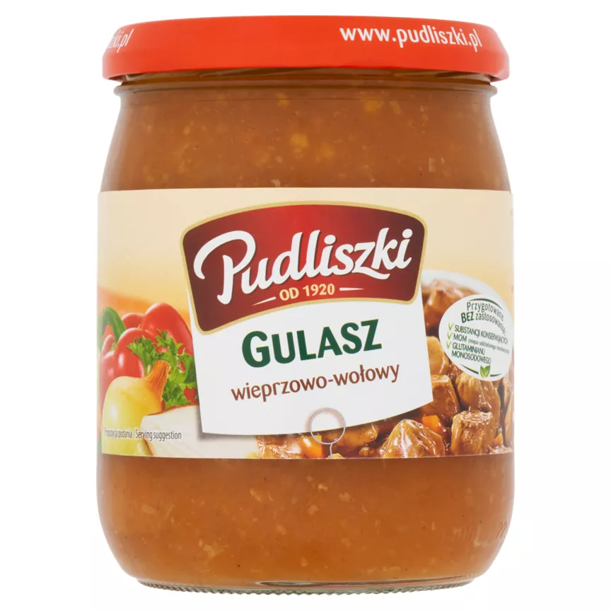 Pudliszki Gulasz Pork & Beef Goulash