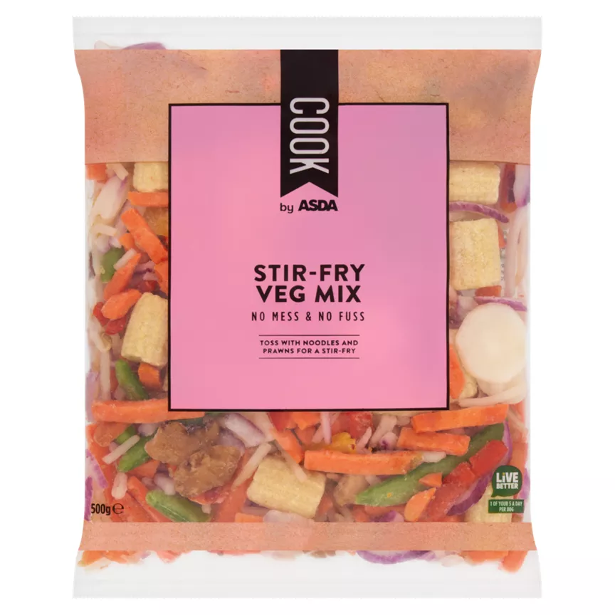 COOK by ASDA Stir-Fry Veg Mix