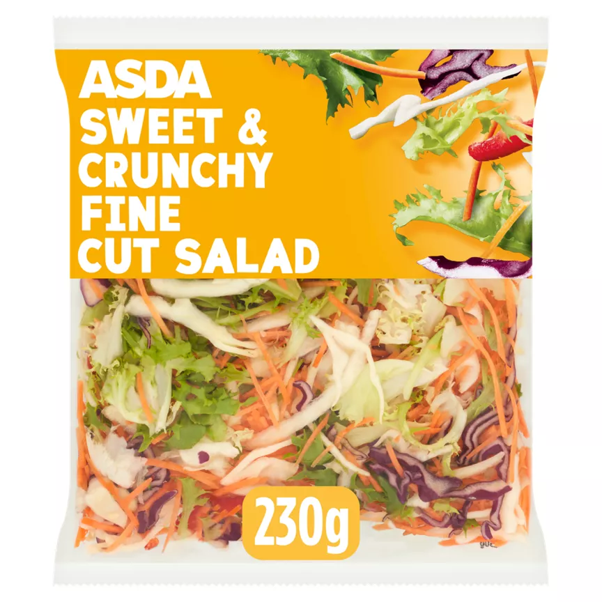 ASDA Asda Sweet & Crunchy Fine Cut Salad 230g