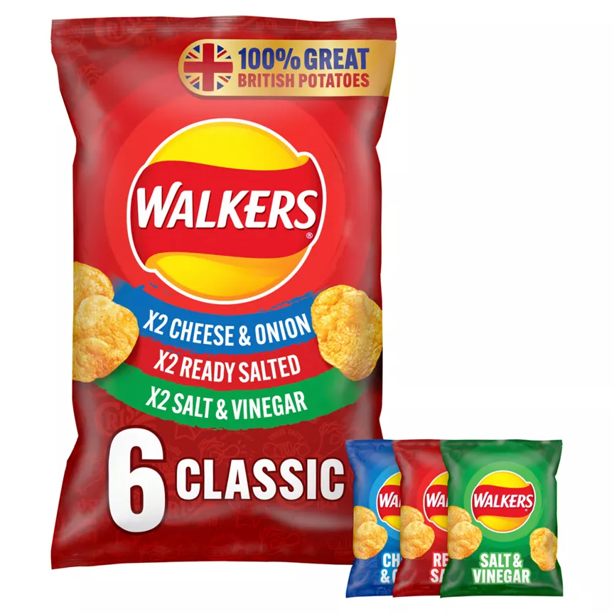 Walkers Classic Variety Multipack Crisps