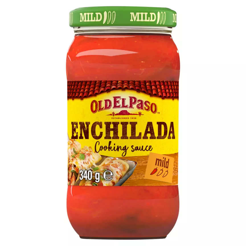 Old El Paso Mexican Cooking Sauce for Enchiladas Cheesy Baked