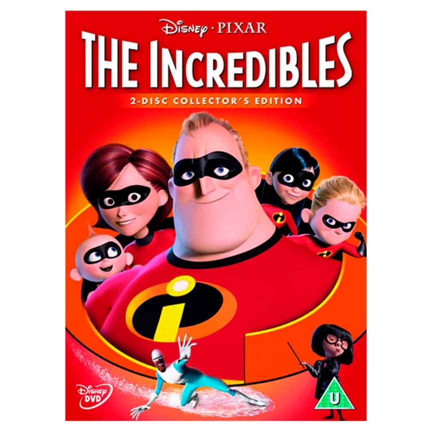 DVD Disney Pixar The Incredibles: 2 Disc Collector's Edition
