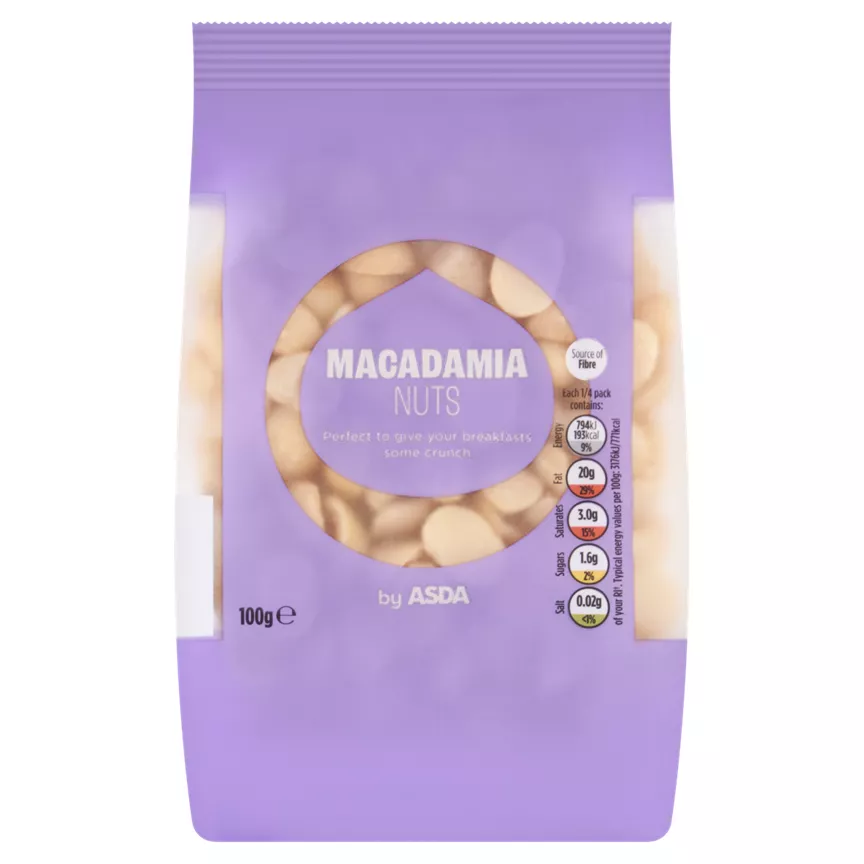 ASDA Macadamia Nuts 100g