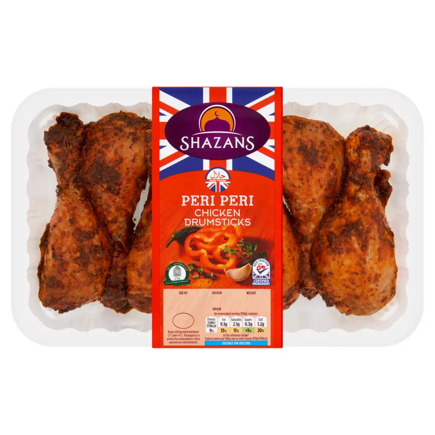 Shazans Peri Peri Chicken Drumsticks