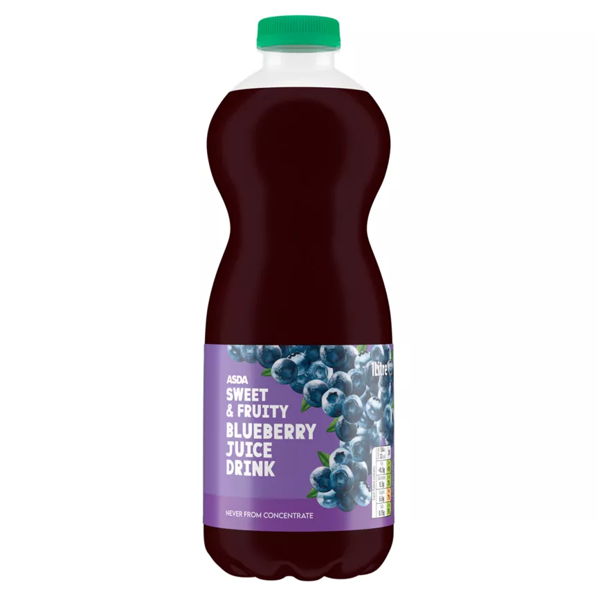 ASDA Sweet & Fruity Blueberry Juice Drink