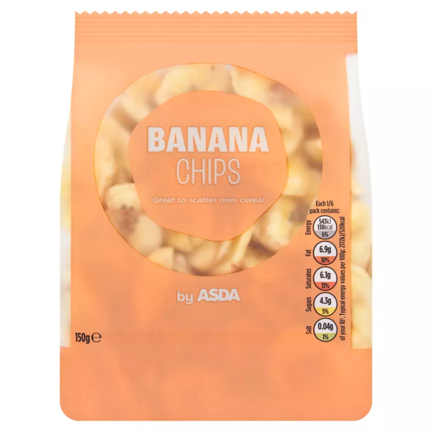 ASDA Banana Chips 150g