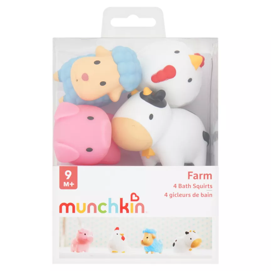 Munchkin Squirtin' Barnyard Friends 9m+